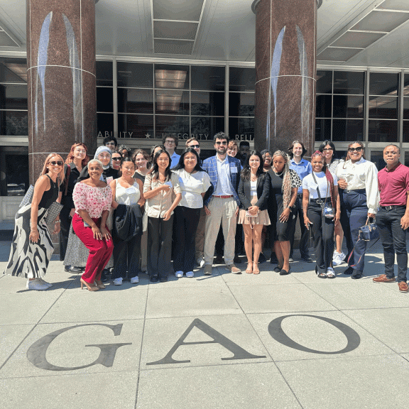 NextGen Service DC Public Service Career Exploration group photo GAO