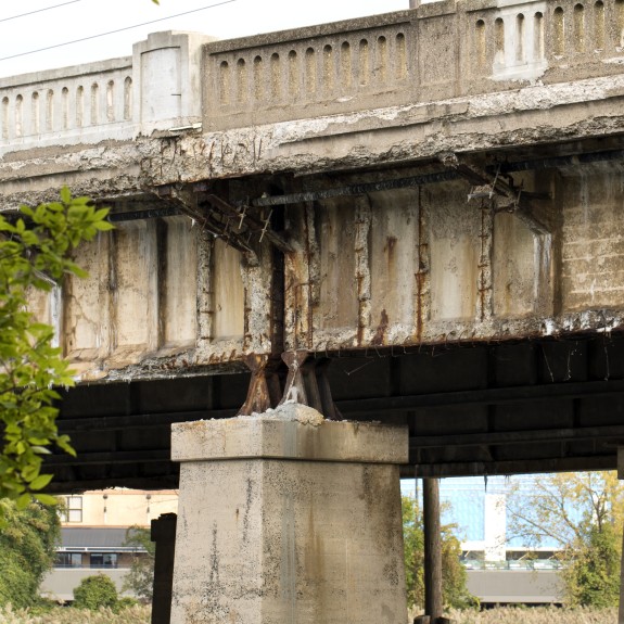 Crumbling bridge - United States